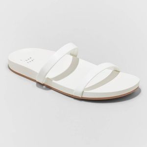 Women's Nadine Skinny Strap Sandals - A New Day™ (Size 7)